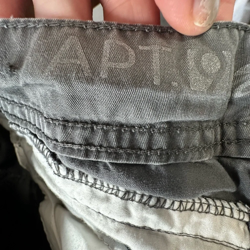 Apt. 9 Women's Gray Cargo Shorts